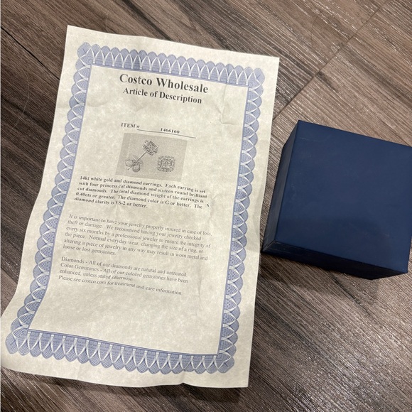 Costco Stud Earrings - Picture 2 of 2